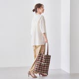 ピグメントドッキング布帛五分袖Tシャツ | coen【women】 | 詳細画像7