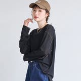 配色メローシアーロンT | coen【women】 | 詳細画像9