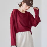 WINE | 配色メローシアーロンT | coen【women】