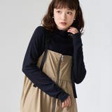 BLACK | メローシアータートルロンT | coen【women】