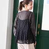 【セットアイテム】ドビーシフォンキャミソール セットロゴロンT | coen【women】 | 詳細画像10