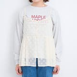 【セットアイテム】ドビーシフォンキャミソール セットロゴロンT | coen【women】 | 詳細画像21