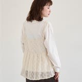 【セットアイテム】ドビーシフォンキャミソール セットロゴロンT | coen【women】 | 詳細画像3