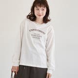 【セットアイテム】ドビーシフォンキャミソール セットロゴロンT | coen【women】 | 詳細画像4