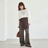 【セットアイテム】ドビーシフォンキャミソール セットロゴロンT | coen【women】 | 詳細画像7