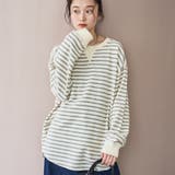 カワリ天竺ロングスリーブTシャツ | coen【women】 | 詳細画像7