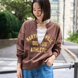【WEB限定・DISCUS(ディスカス) 】スキッパーUネック裏毛スウェット | coen【women】 | 詳細画像1