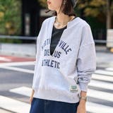 【WEB限定・DISCUS(ディスカス) 】スキッパーUネック裏毛スウェット | coen【women】 | 詳細画像8