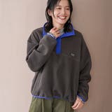 DK.GRAY | 【PARKNIK（パークニック）】ハーフスナップフリース | coen【women】