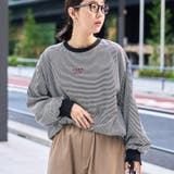 COEN(コーエン)ロゴ刺繍UNI ロンT | coen【women】 | 詳細画像1