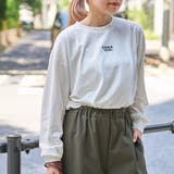 OFF WHITE | COEN(コーエン)ロゴ刺繍UNI ロンT | coen【women】