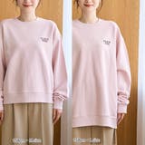 【新色登場】COEN（コーエン）ロゴ刺繍 C/N裏毛スウェット | coen【women】 | 詳細画像2 