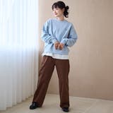 【新色登場】COEN（コーエン）ロゴ刺繍 C/N裏毛スウェット | coen【women】 | 詳細画像27 