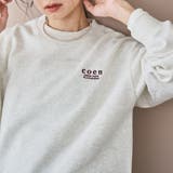【新色登場】COEN（コーエン）ロゴ刺繍 C/N裏毛スウェット | coen【women】 | 詳細画像40 
