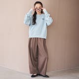 【新色登場】COEN（コーエン）ロゴ刺繍 C/N裏毛スウェット | coen【women】 | 詳細画像45 