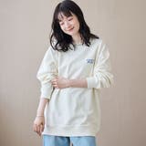 【新色登場】COEN（コーエン）ロゴ刺繍 C/N裏毛スウェット | coen【women】 | 詳細画像5 