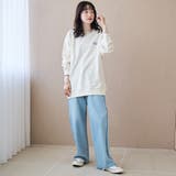 【新色登場】COEN（コーエン）ロゴ刺繍 C/N裏毛スウェット | coen【women】 | 詳細画像7 