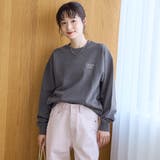 【新色登場】COEN（コーエン）ロゴ刺繍 C/N裏毛スウェット | coen【women】 | 詳細画像9 