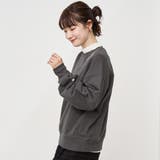 ハートモチーフ裏毛プルオーバー | coen【women】 | 詳細画像12