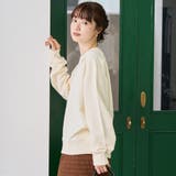 ハートモチーフ裏毛プルオーバー | coen【women】 | 詳細画像7