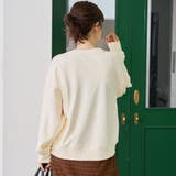 ハートモチーフ裏毛プルオーバー | coen【women】 | 詳細画像8