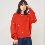 ハート刺繍裏毛スウェットプルオーバー | coen【women】 | 詳細画像21 
