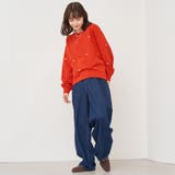 ハート刺繍裏毛スウェットプルオーバー | coen【women】 | 詳細画像25 