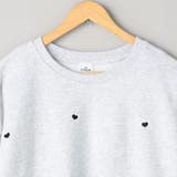 ハート刺繍裏毛スウェットプルオーバー | coen【women】 | 詳細画像30 