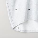 ハート刺繍裏毛スウェットプルオーバー | coen【women】 | 詳細画像32 