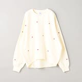 ハート刺繍裏毛スウェットプルオーバー | coen【women】 | 詳細画像34 