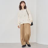ハート刺繍裏毛スウェットプルオーバー | coen【women】 | 詳細画像6 