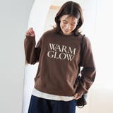 フロッキーロゴプリント裏毛スウェット | coen【women】 | 詳細画像12