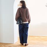 フロッキーロゴプリント裏毛スウェット | coen【women】 | 詳細画像17