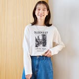 コットンフォトプリントロンT | coen【women】 | 詳細画像2