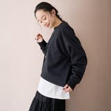 【REVERSE WARM】あったかクルーネックプルオーバー スウェット | coen【women】 | 詳細画像3