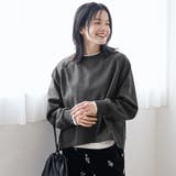 【REVERSE WARM】あったかクルーネックプルオーバー スウェット | coen【women】 | 詳細画像9