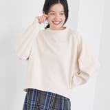 NATURAL | 【REVERSE WARM】あったかクルーネックプルオーバー スウェット | coen【women】