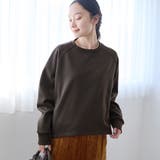 DK.BROWN | 【REVERSE WARM】あったかクルーネックプルオーバー スウェット | coen【women】