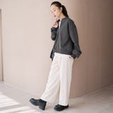 【REVERSE WARM】あったかハーフジッププルオーバー スウェット | coen【women】 | 詳細画像14 