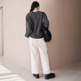 【REVERSE WARM】あったかハーフジッププルオーバー スウェット | coen【women】 | 詳細画像15 