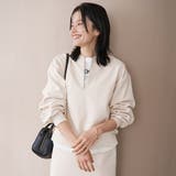 【REVERSE WARM】あったかハーフジッププルオーバー スウェット | coen【women】 | 詳細画像16 