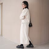 【REVERSE WARM】あったかハーフジッププルオーバー スウェット | coen【women】 | 詳細画像21 