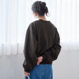 【REVERSE WARM】あったかハーフジッププルオーバー スウェット | coen【women】 | 詳細画像25 