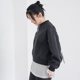 【REVERSE WARM】あったかハーフジッププルオーバー スウェット | coen【women】 | 詳細画像3 