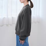 【REVERSE WARM】あったかハーフジッププルオーバー スウェット | coen【women】 | 詳細画像31 