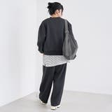 【REVERSE WARM】あったかハーフジッププルオーバー スウェット | coen【women】 | 詳細画像8 