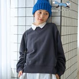 DK.GRAY | 【PENNEYS（ぺニーズ）別注】ラグラン裏毛スウェット | coen【women】