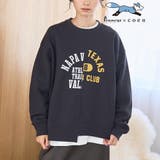 DK.GRAY | 【PENNEYS(ぺニーズ)別注】 リメイク風切り替え裏毛スウェット | coen【women】