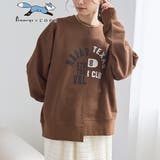 MD.BROWN | 【PENNEYS(ぺニーズ)別注】 リメイク風切り替え裏毛スウェット | coen【women】