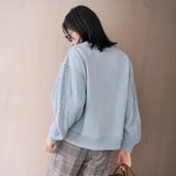 ケーブルニットドッキング切替裏毛スウェット1 | coen【women】 | 詳細画像15